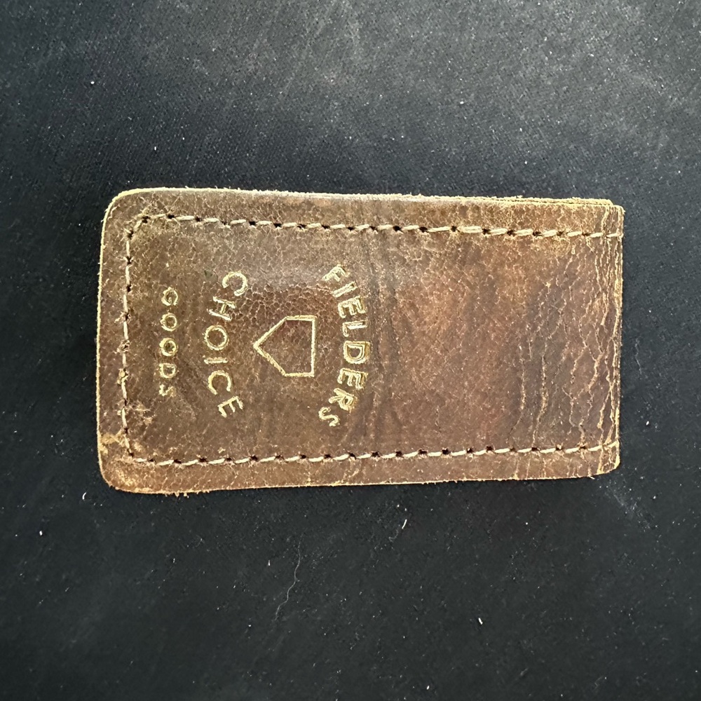 Vintage Baseball Glove Money Clip